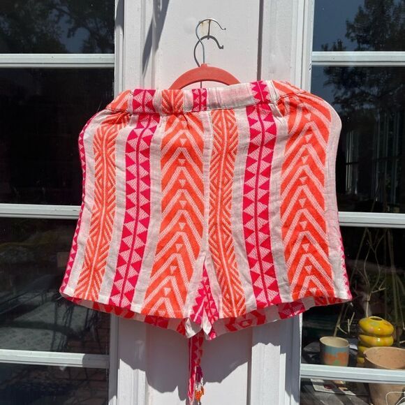 FARM Rio Embroidered Printed Drawstring Shorts NWT - Picture 9 of 12